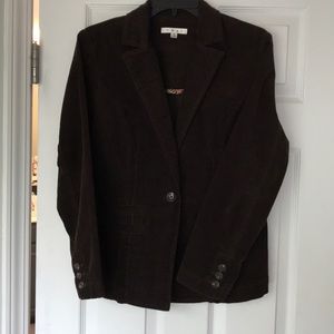 Cabo dark brown corduroy jacket